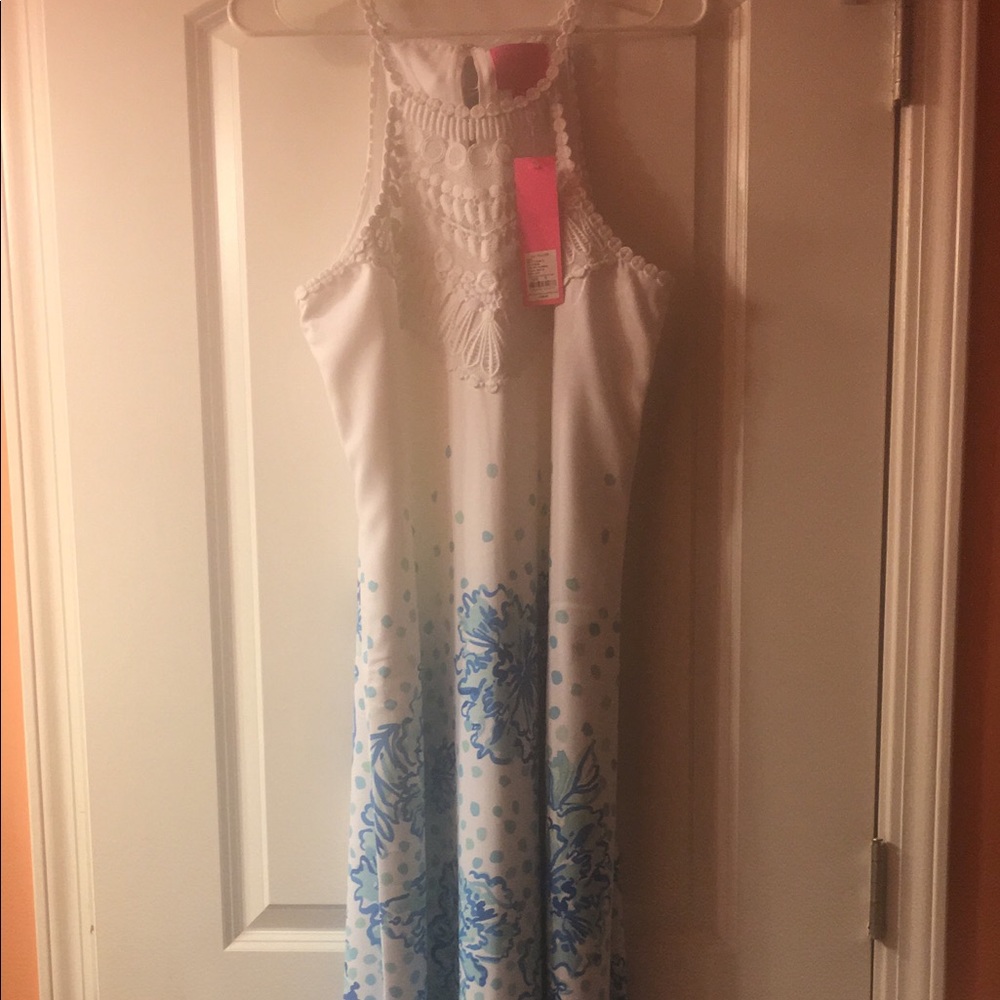 NWT Lilly Pulitzer pearl maxi 12